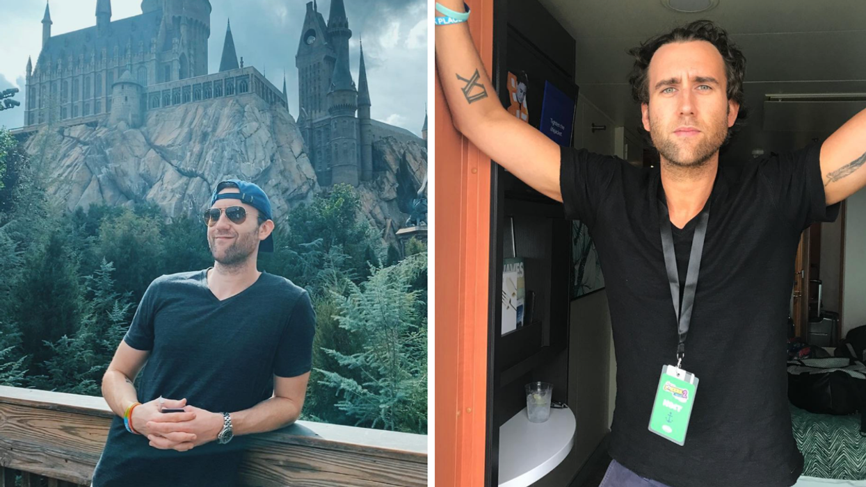 L'acteur Matthew Lewis.