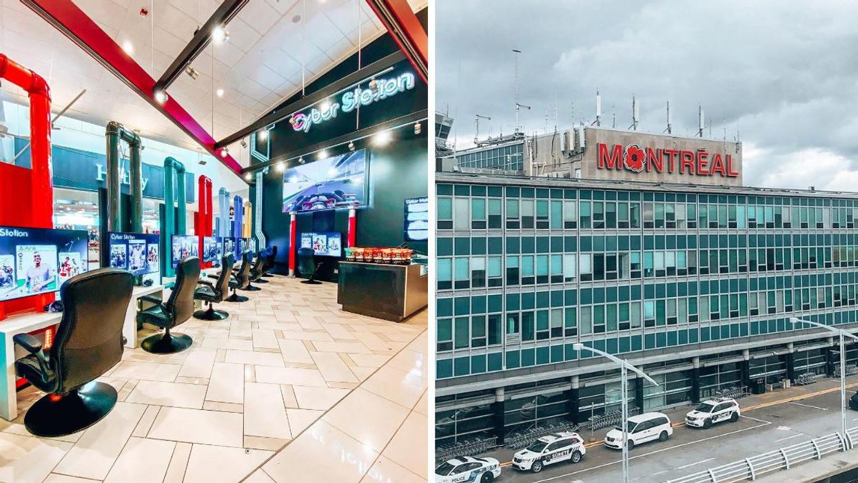 L'aéroport de Montréal a une salle de jeux vidéo et c'est la première au Canada