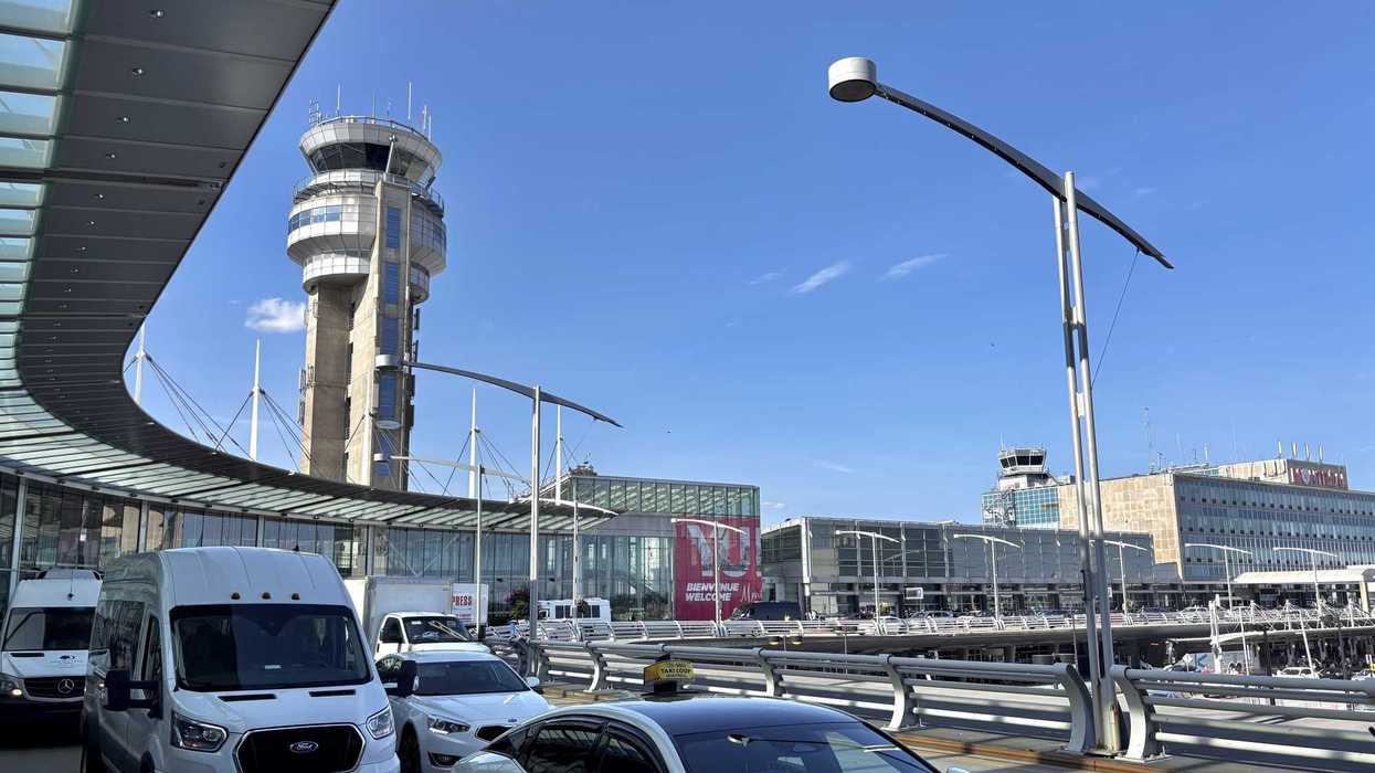L'aéroport Montréal-Trudeau.