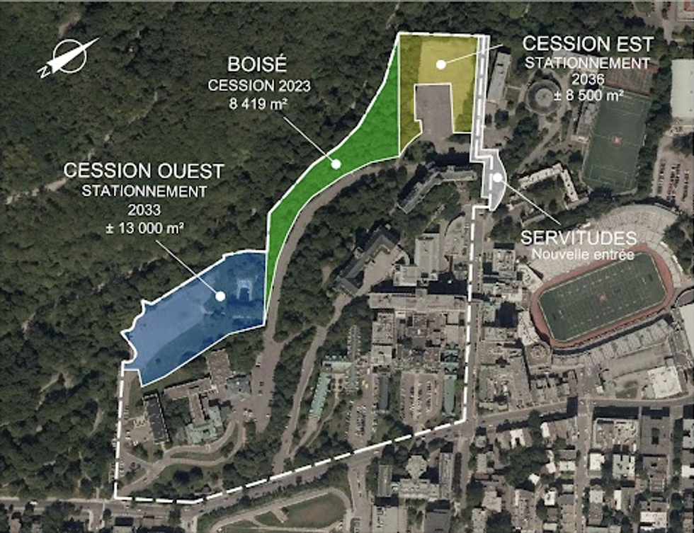 L'agrandissement du parc du Mont-Royal.