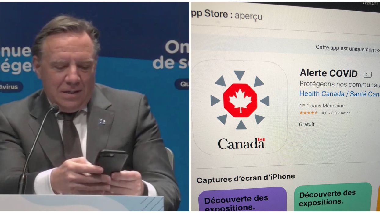 L'application Alerte COVID-19 est officiellement disponible et active au Québec