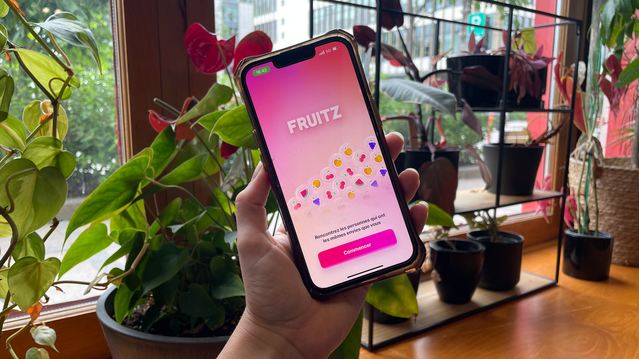 L'application de rencontres Fruitz.