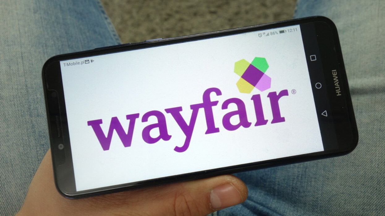 L'application Wayfair.