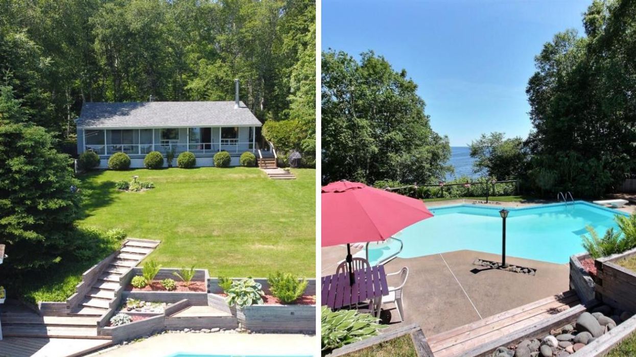 Cette maison avec piscine creusée en Gaspésie et vue sur la mer est en vente pour 475 000 Narcity Cette maison avec piscine creusée en Gaspésie et vue sur la mer est en vente pour 475 000 Narcity
