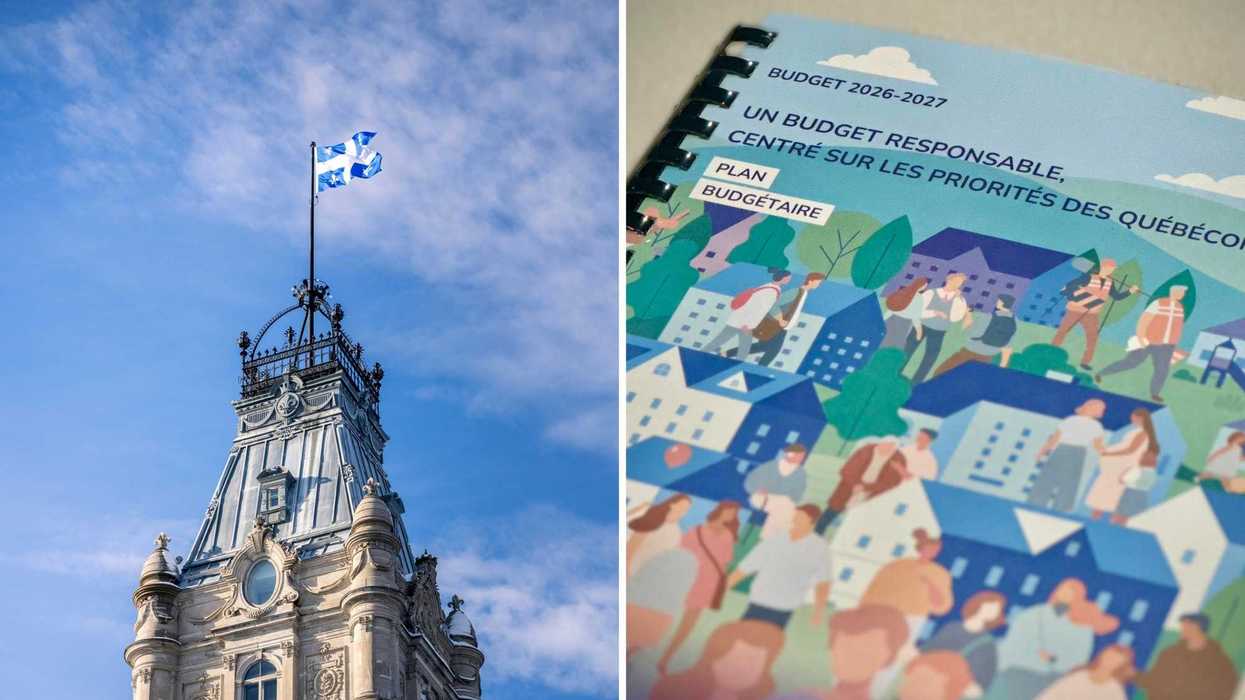 L'Assemblée nationale. Droite : le budget 2026-2027