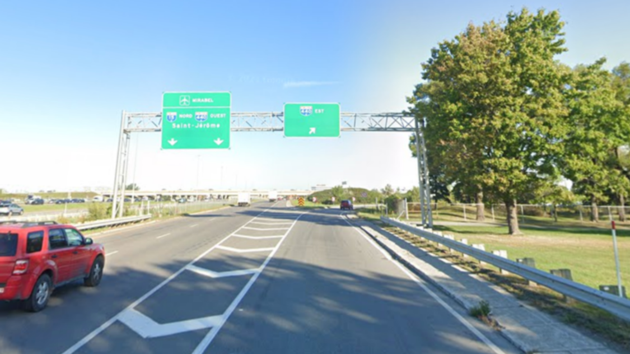 L'autoroute 15 et l'autoroute 440.