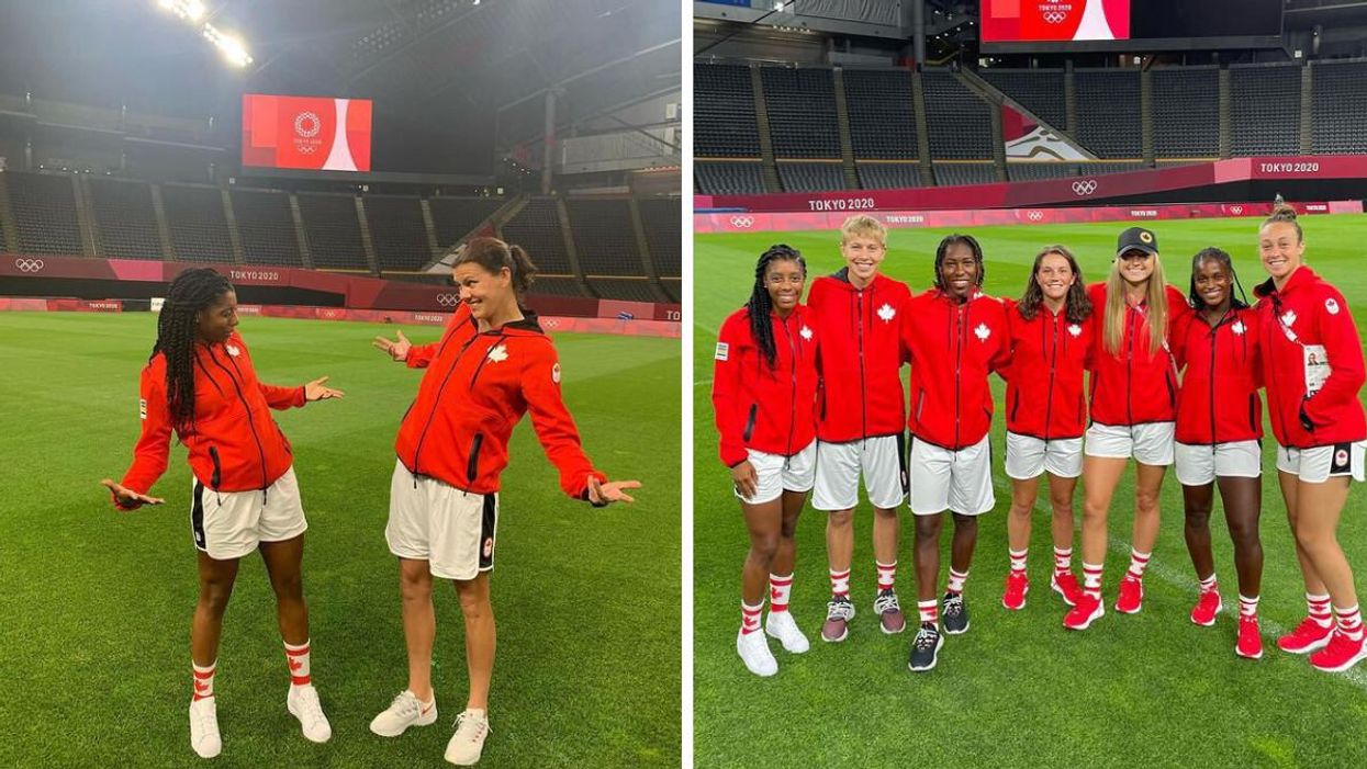 L'équipe de soccer féminin du Canada remporte l'or à Tokyo 2020