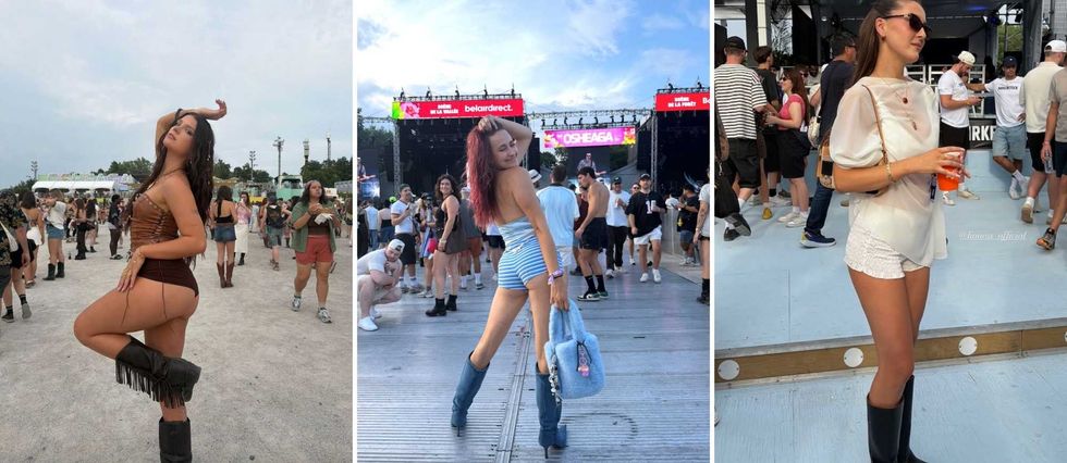 L'humoriste et participante d'OD Julie-Pier Letarte, la chanteuse \u00c9l\u00e9onore Lagac\u00e9, Isabelle Labrecque de L'\u00eele de l'amour.