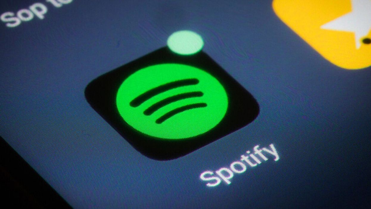 L'icône de l'application Spotify.