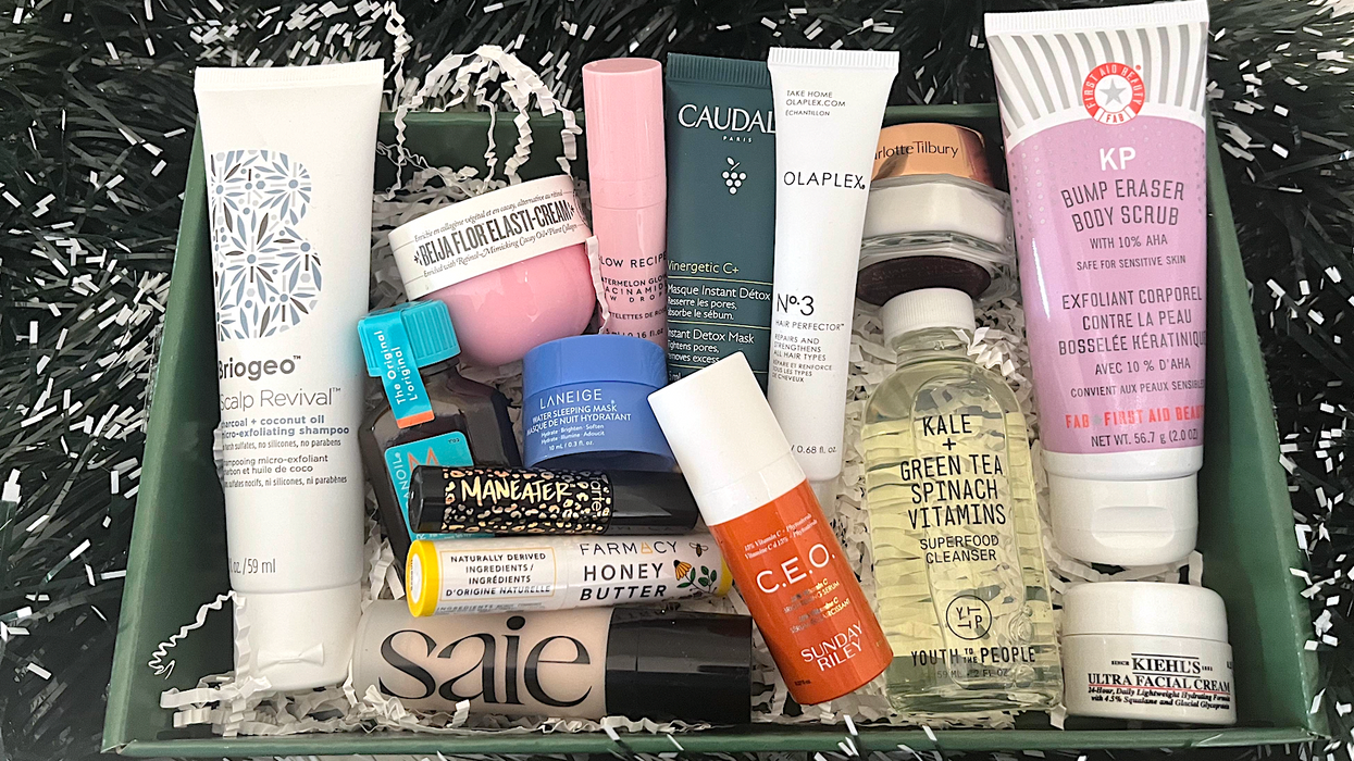 L'intérieur du coffret Sephora « most wanted » qui contient quinze produits.