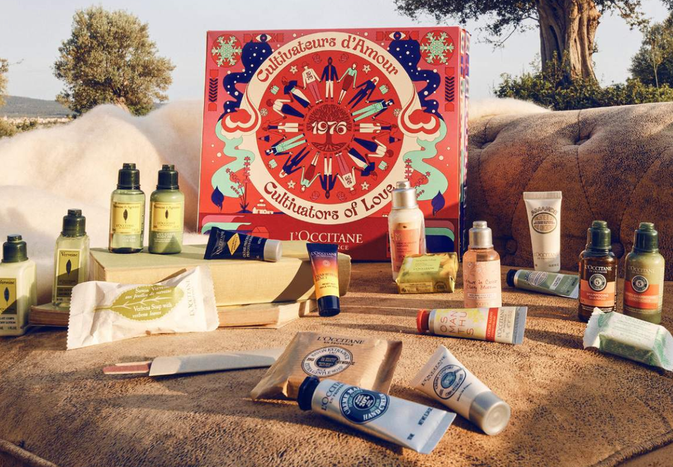 L'Occitane Classic Beauty Advent Calendar.