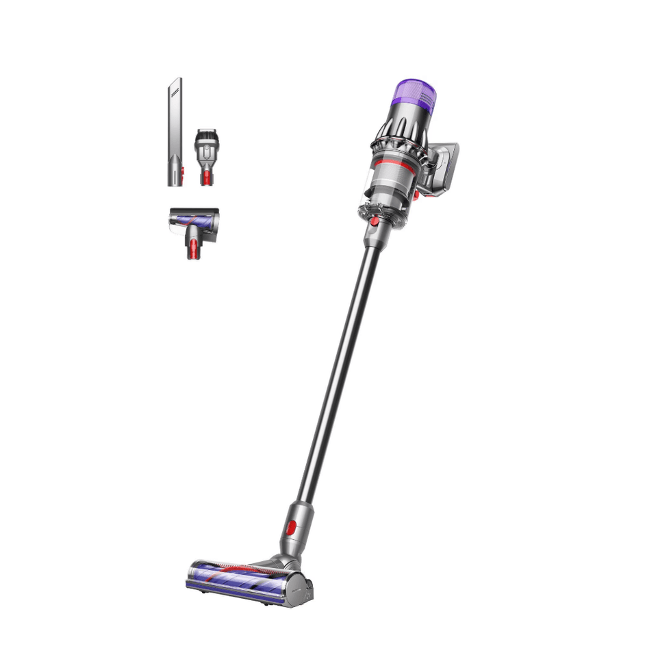 L\u2019aspirateur sans fil Dyson V9 MotorbarMC, vendu chez Canadian Tire.