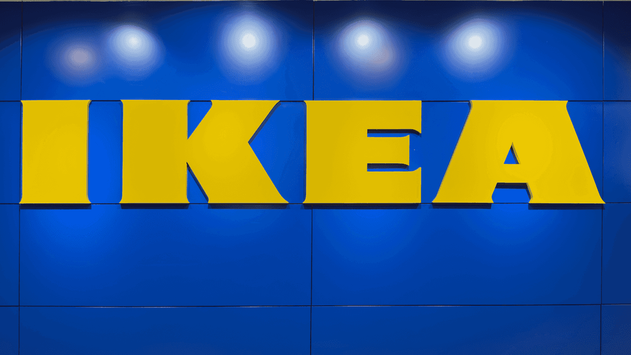 La bannière du IKEA.