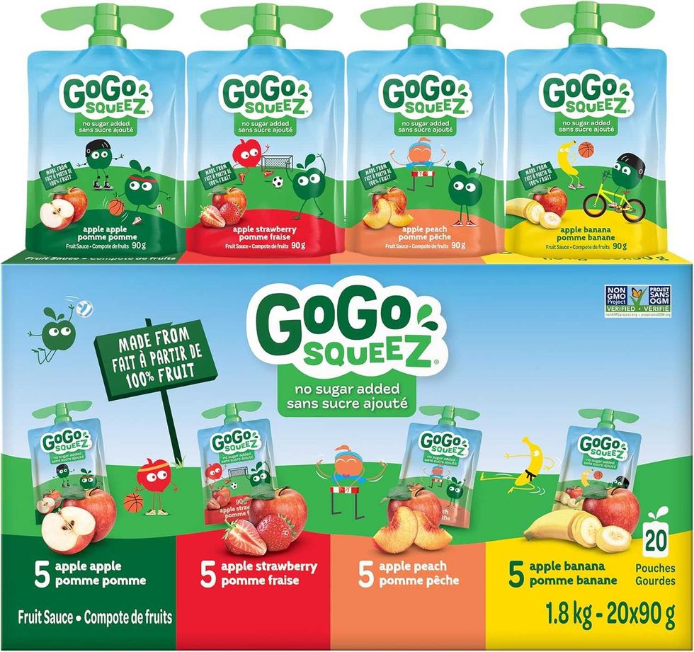 La bo\u00eete de 20 GoGo squeeZ sur Amazon.