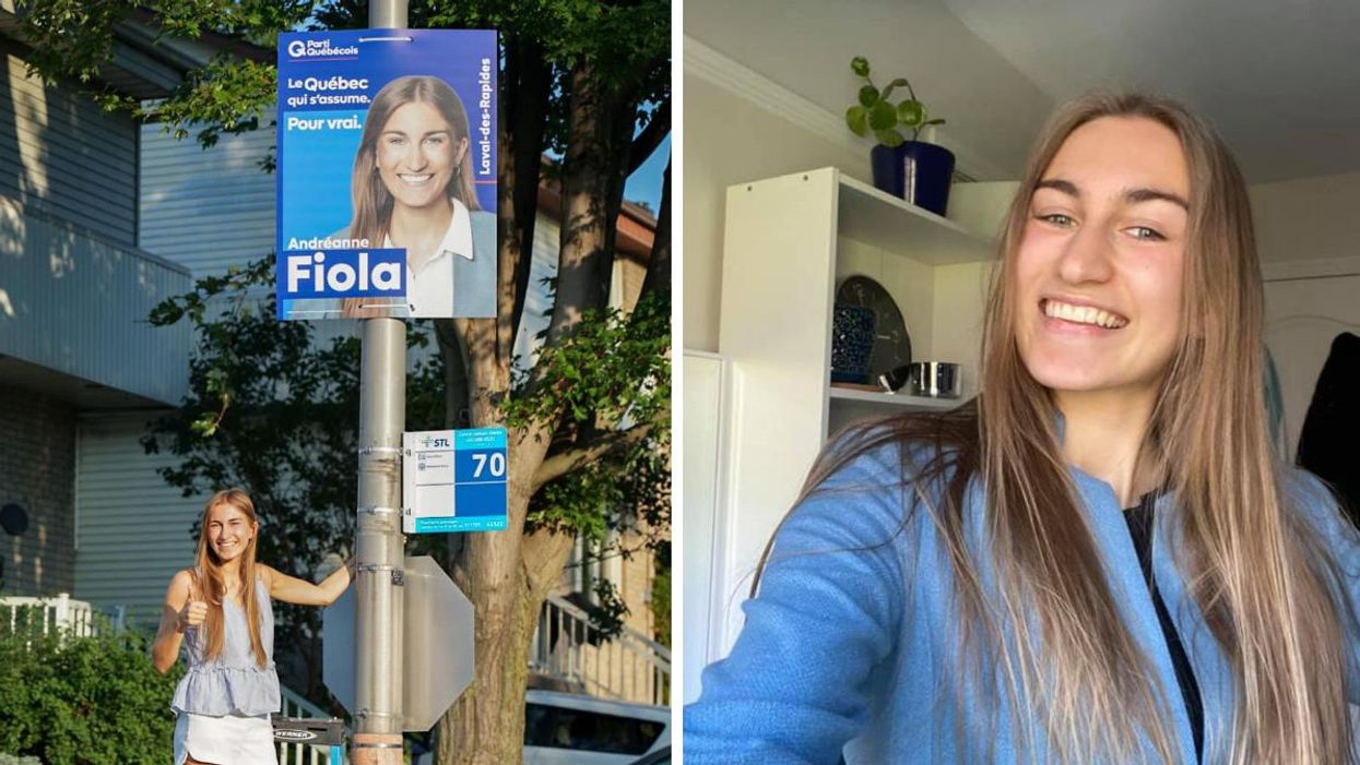 La candidate péquiste Andréanne Fiola.