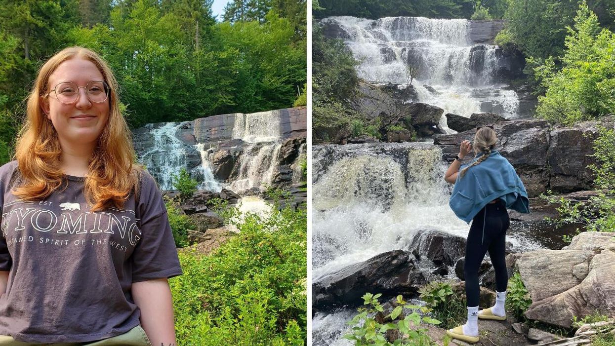 La Chute-aux-Rats au parc national du Mont-Tremblant.