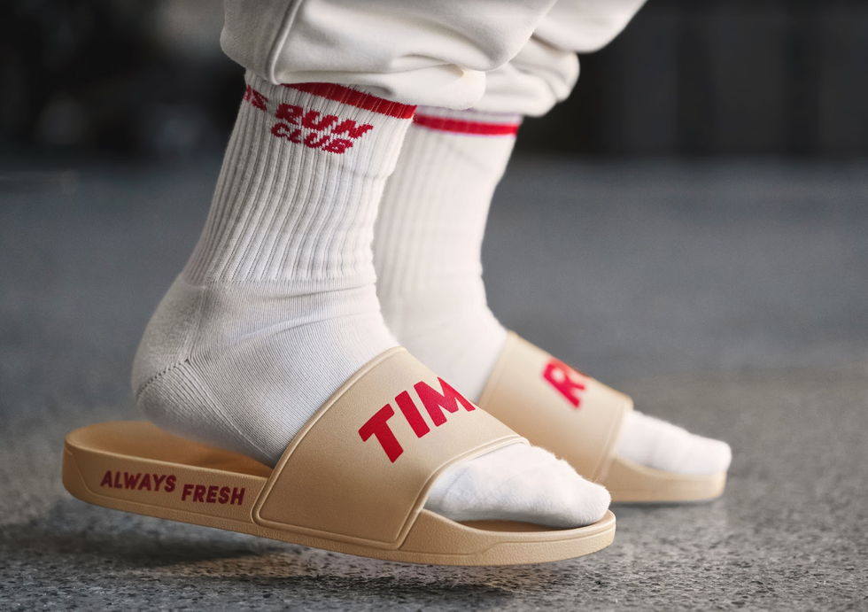 La collection Tims Run Club apparel