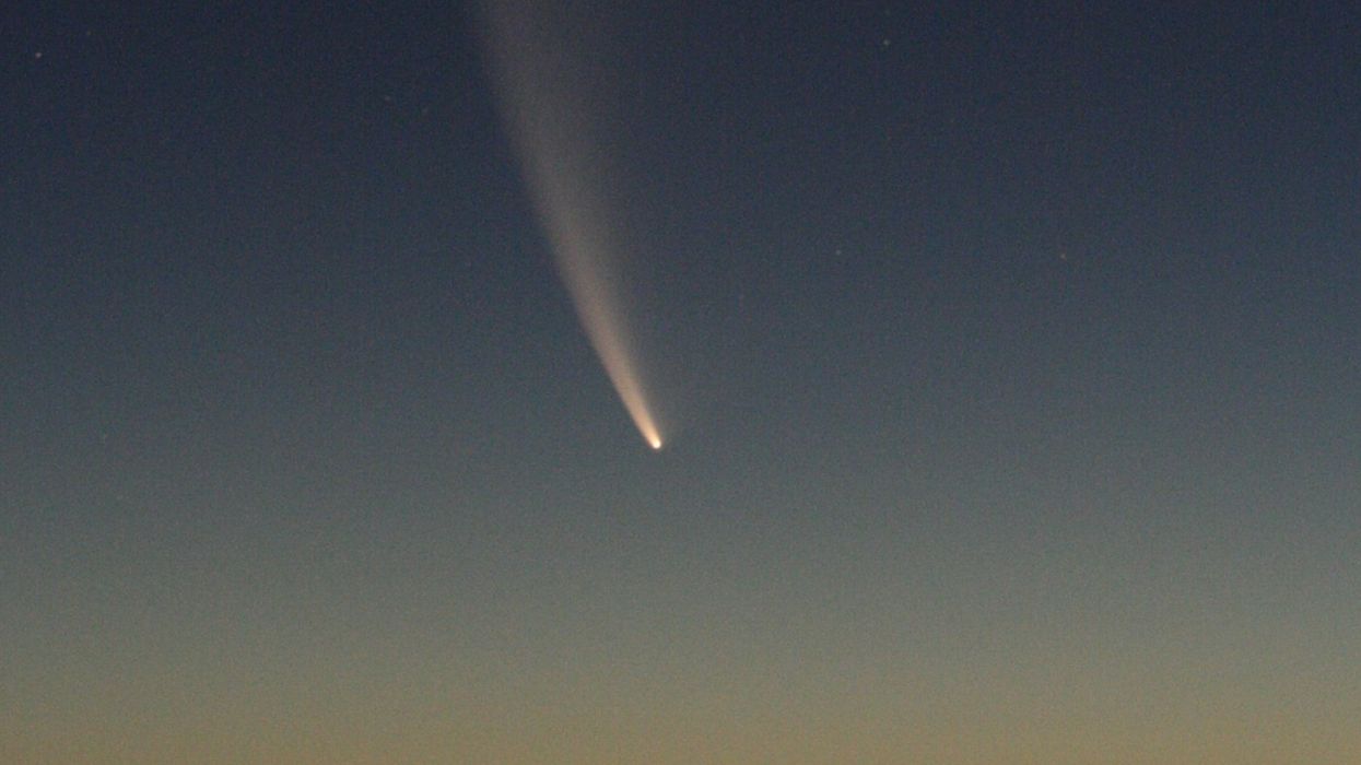 La comète NEOWISE s'approche de la Terre et tu pourrais la voir à l'oeil nu ce mois-ci