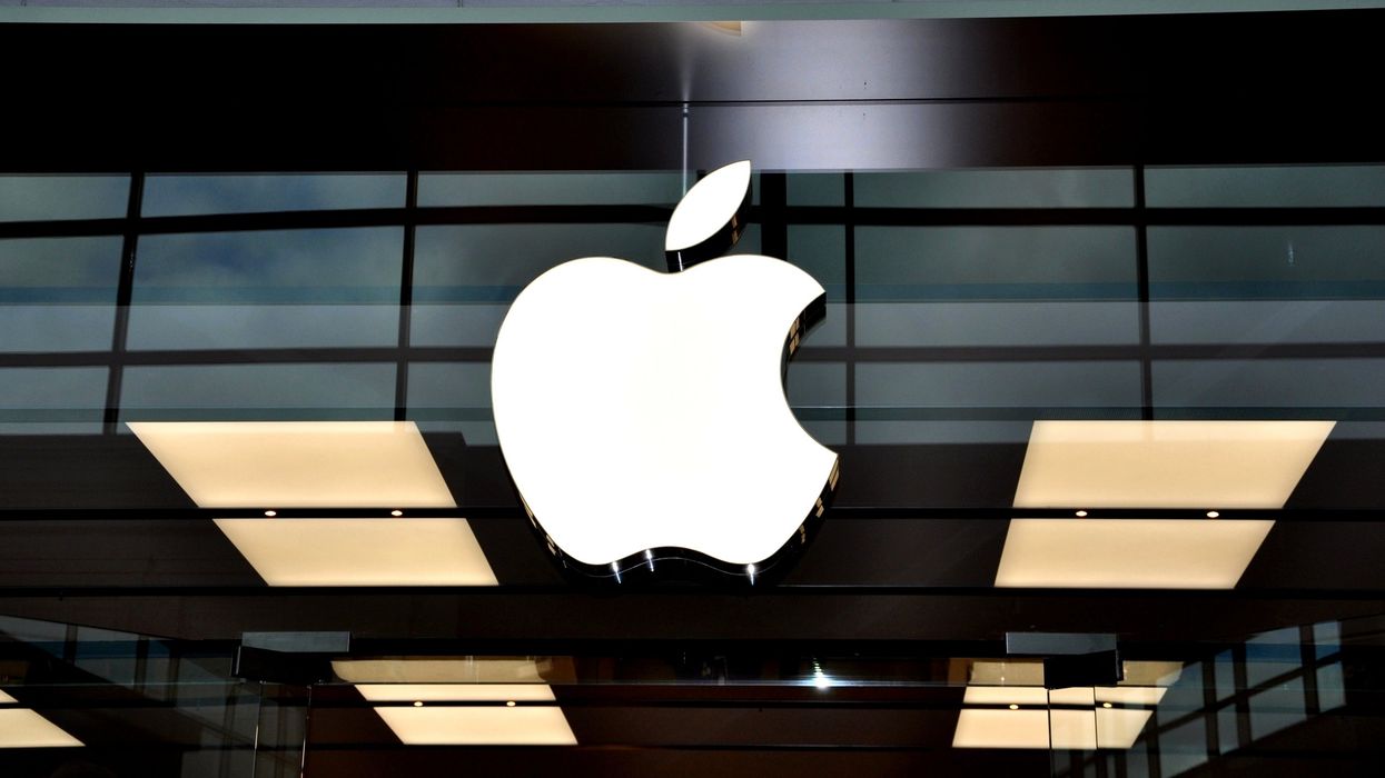 La devanture d'un Apple Store.