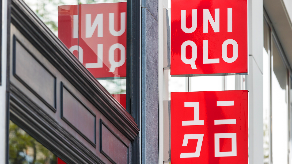 La devanture d'une boutique UNIQLO.