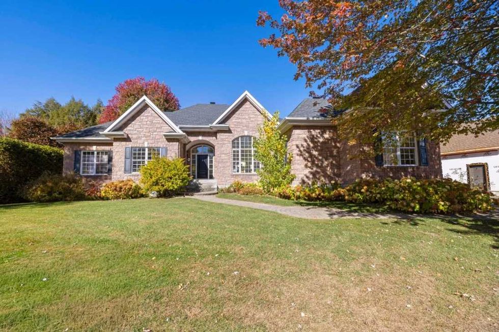 La fa\u00e7ade de la maison.