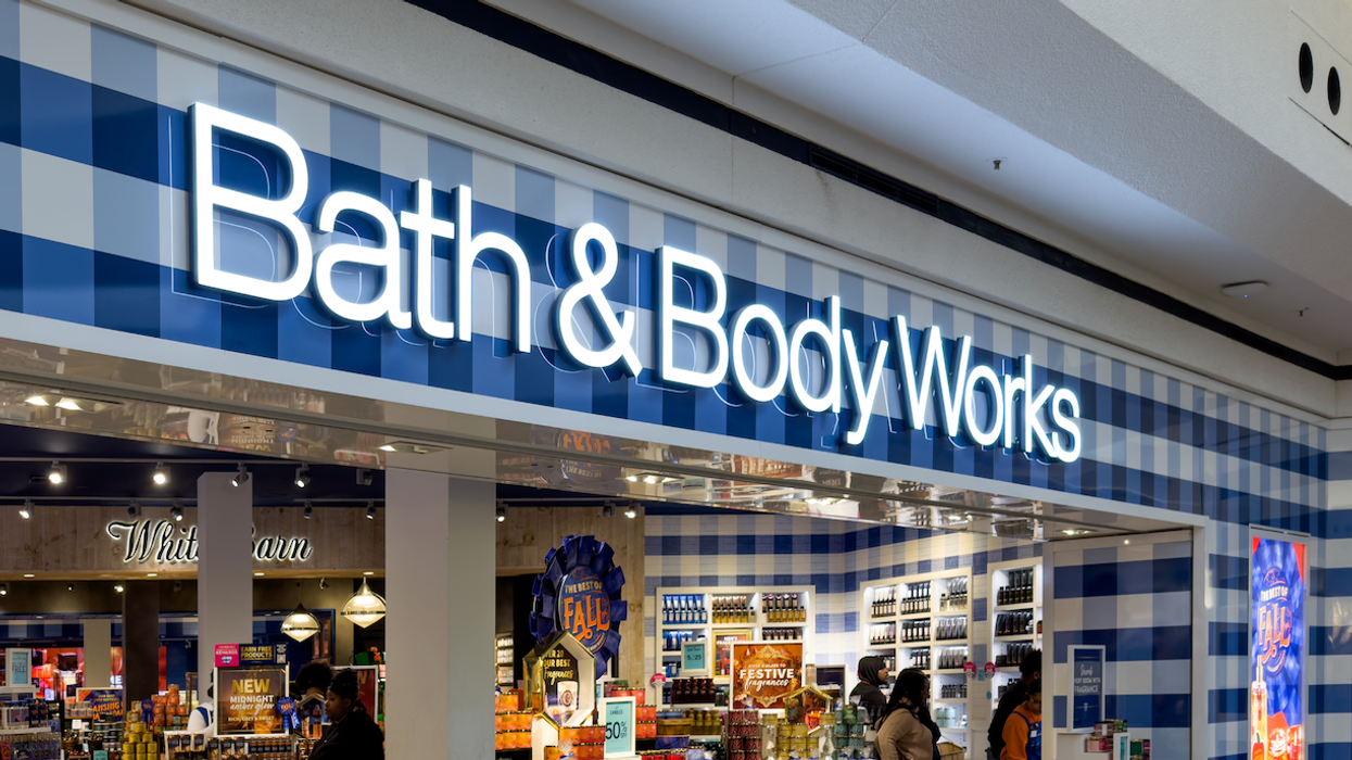 La façade d'un Bath & Body Works.
