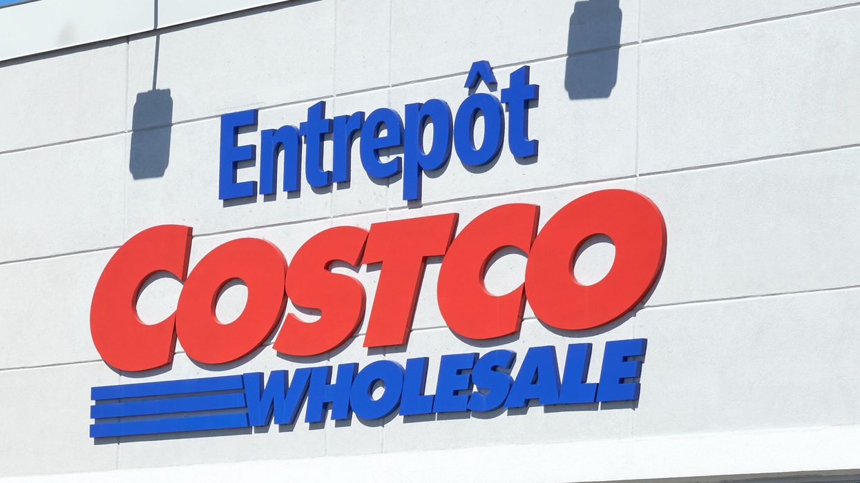 La façade d'un Costco à Montréal.
