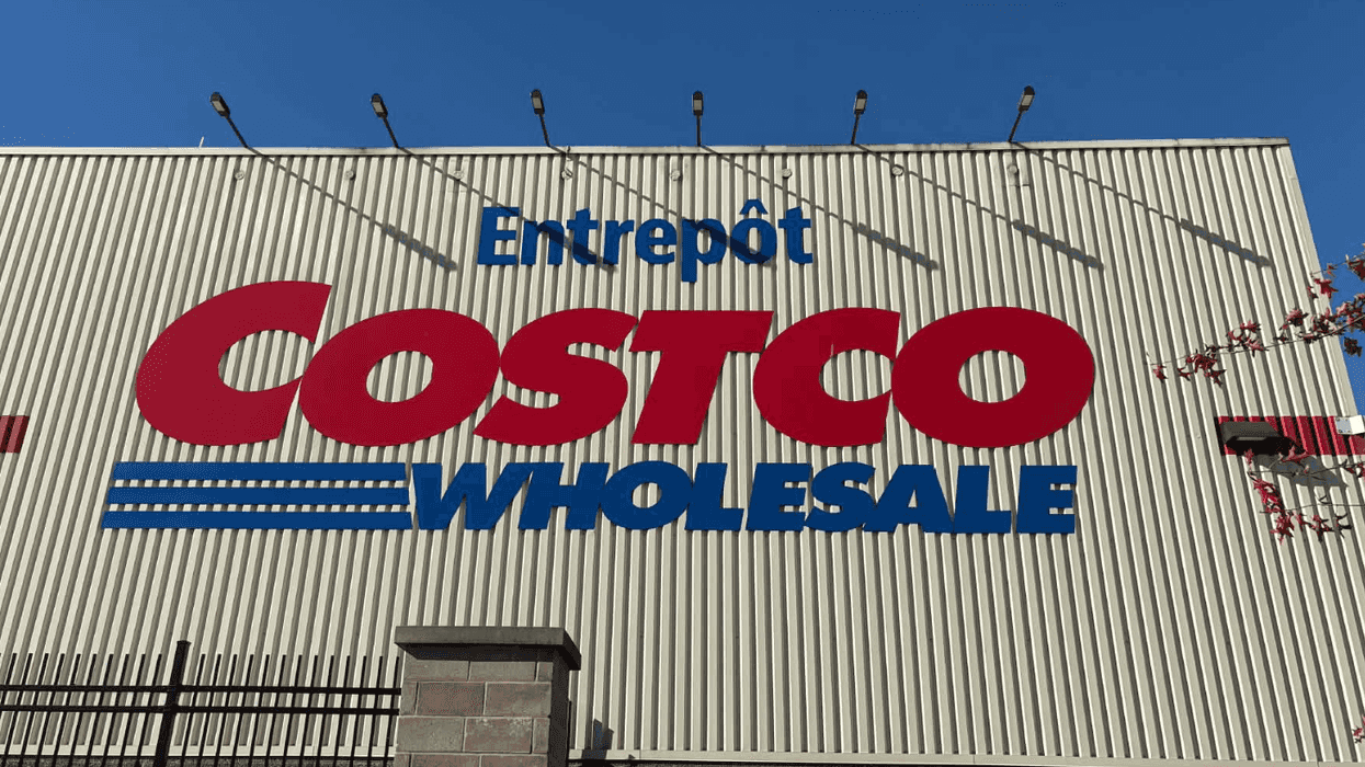 La façade d'un Costco au Québec.