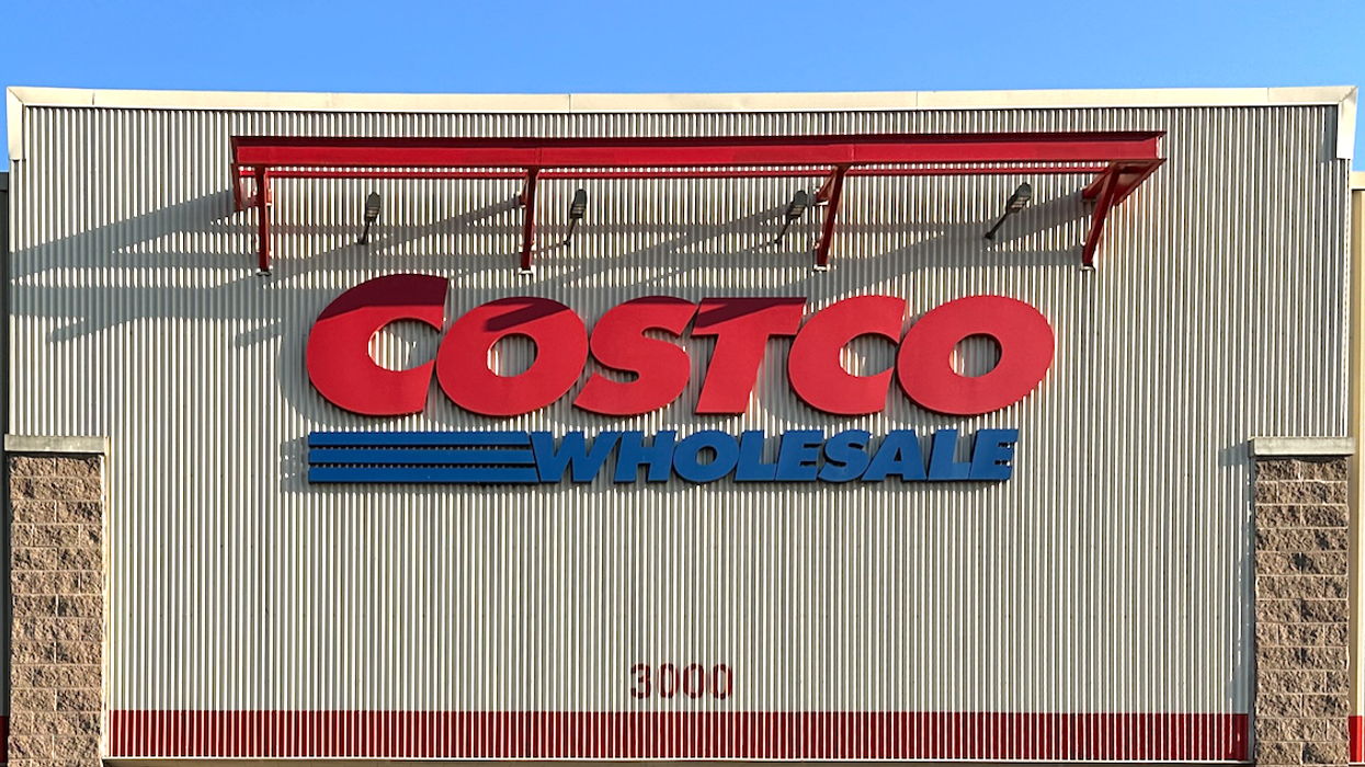 La façade d'un Costco.
