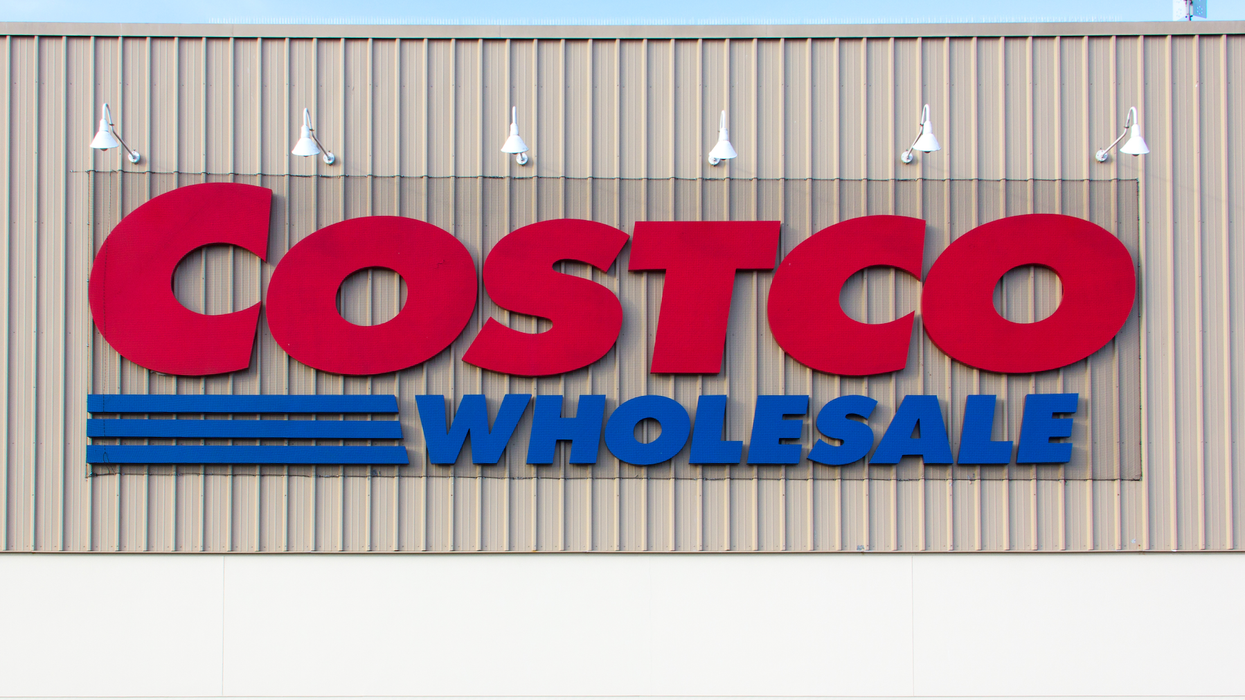 La façade d'un Costco.