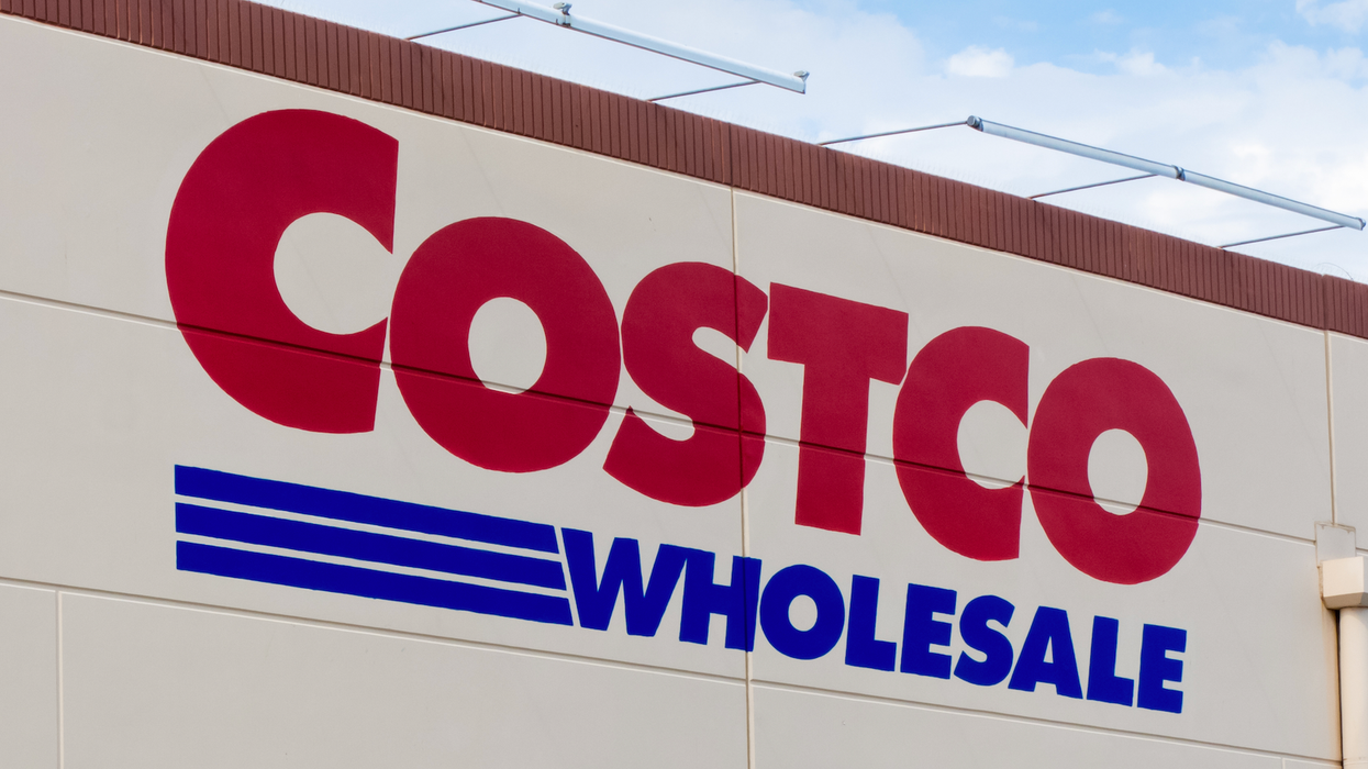 La façade d'un Costco.