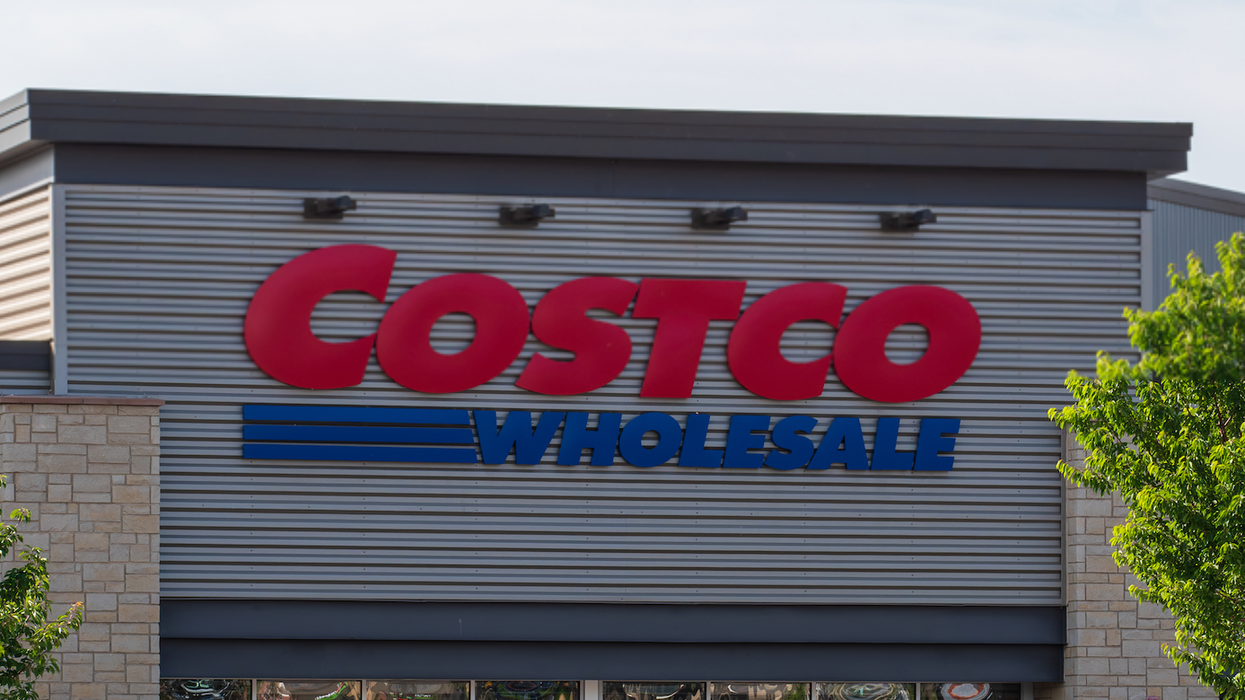 La façade d'un Costco.