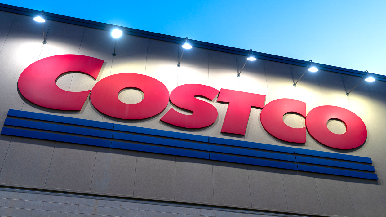 La façade d'un Costco.