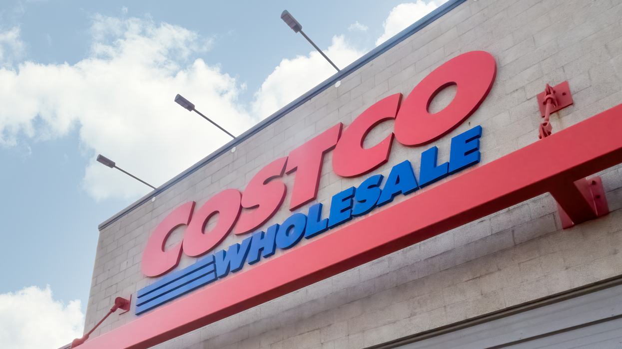 La façade d'un Costco.