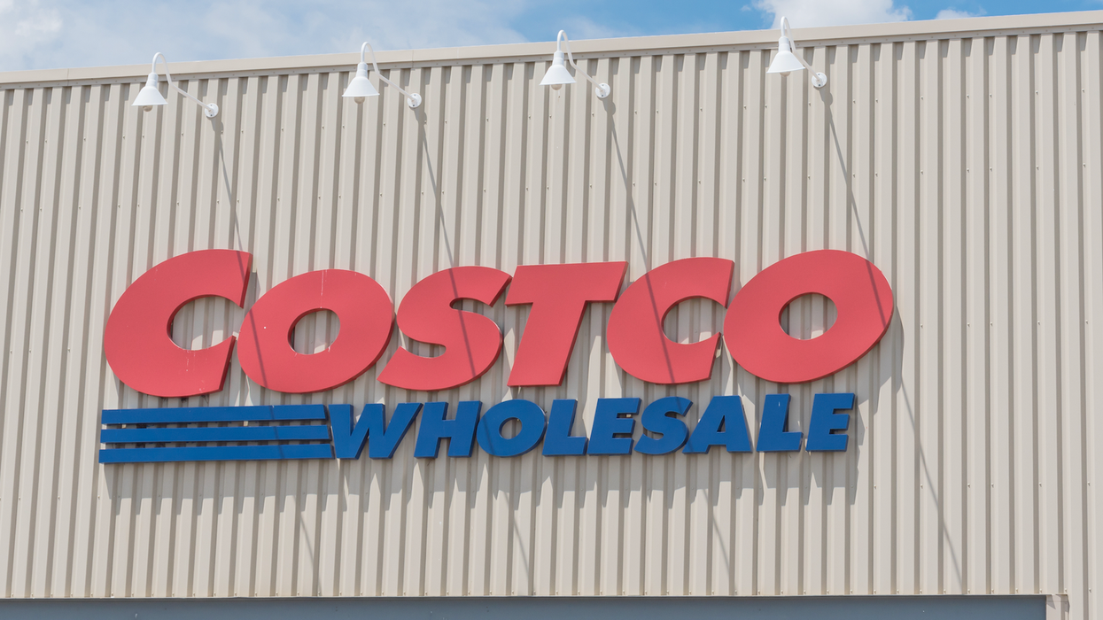 La façade d'un Costco.