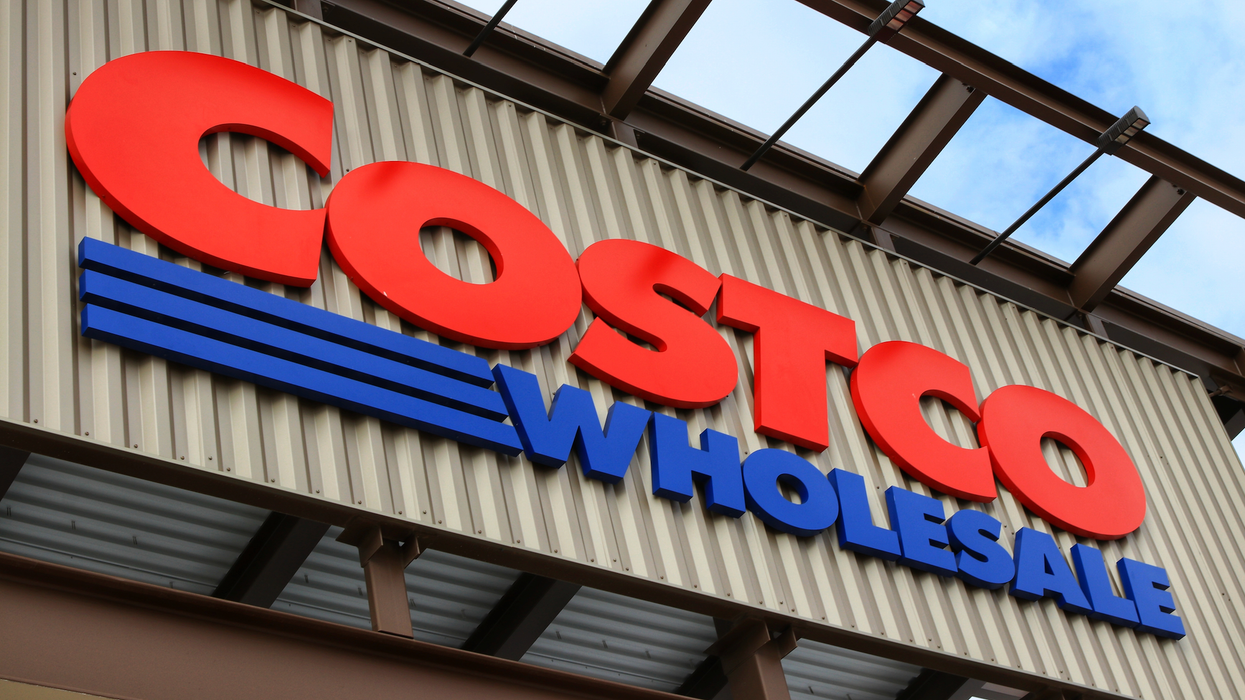 La façade d'un Costco.