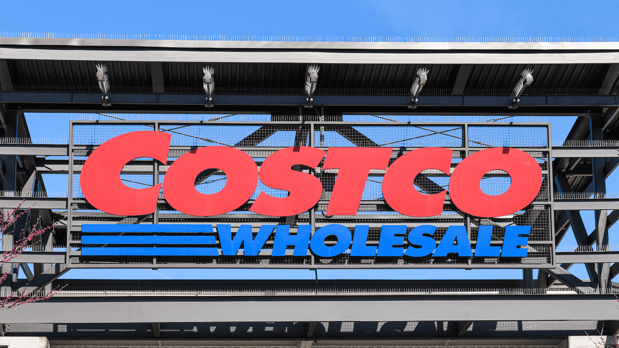La façade d'un Costco.