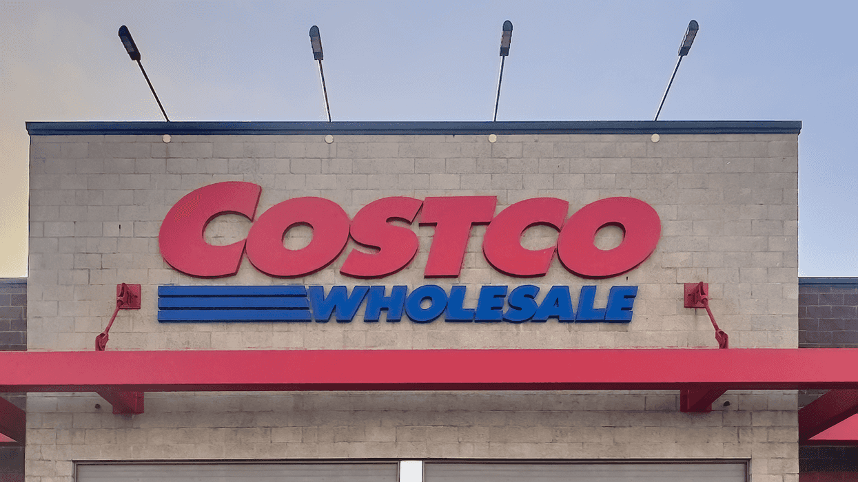 La façade d'un Costco.