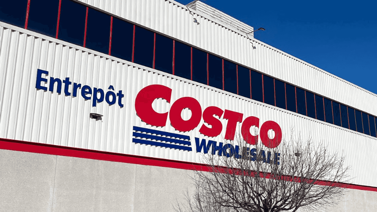 La façade d'un Costco.