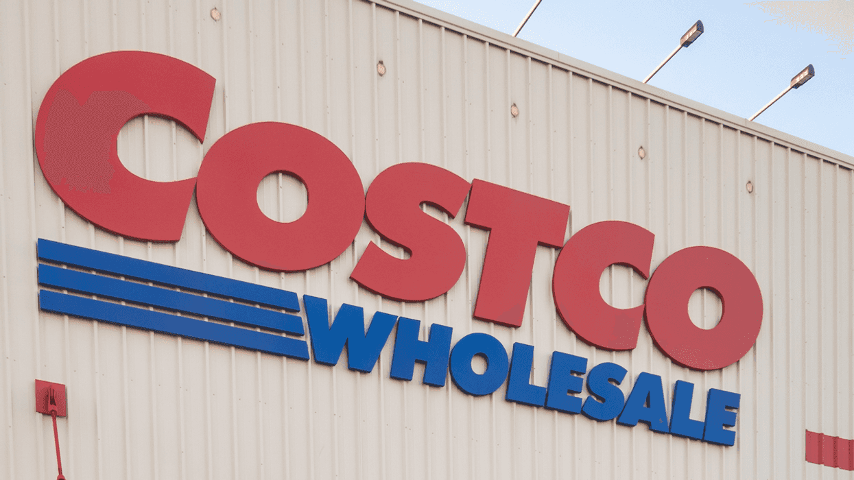 La façade d'un Costco.