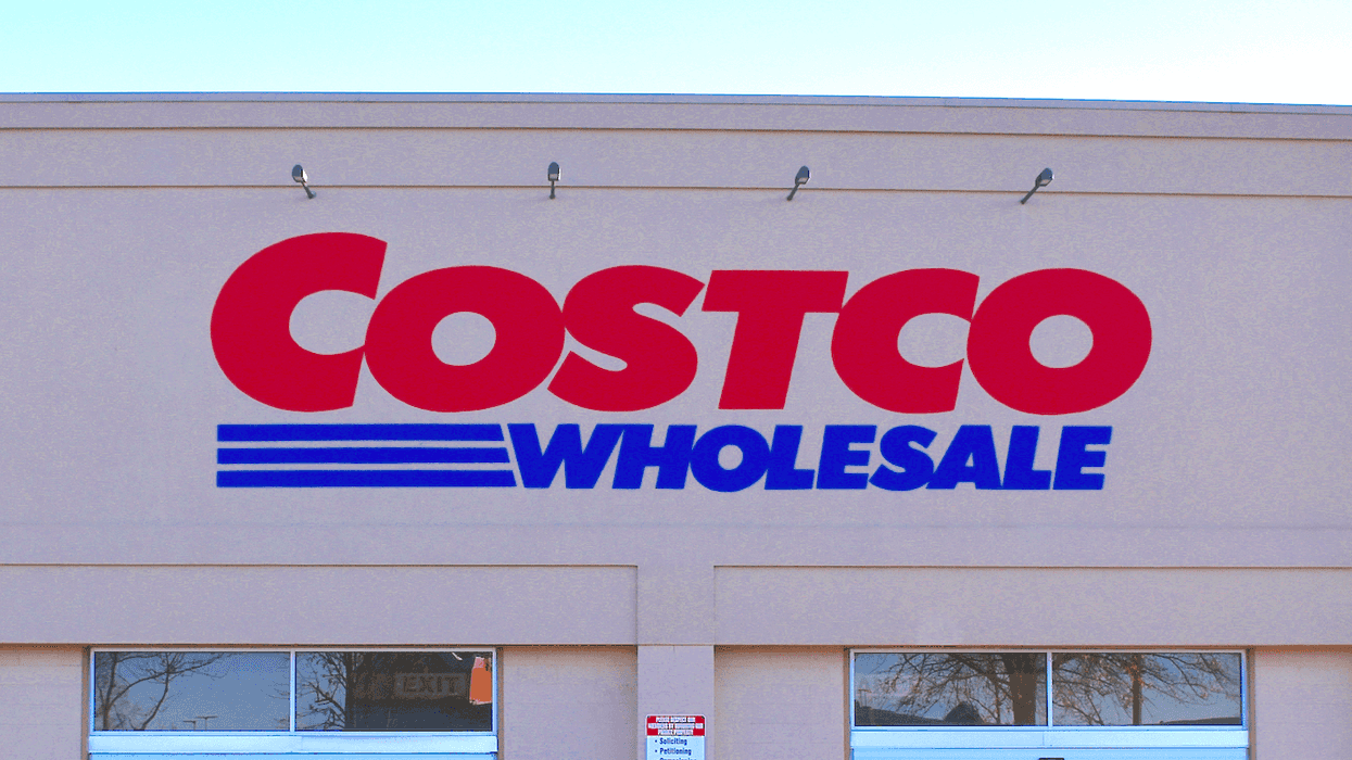 La façade d'un Costco.
