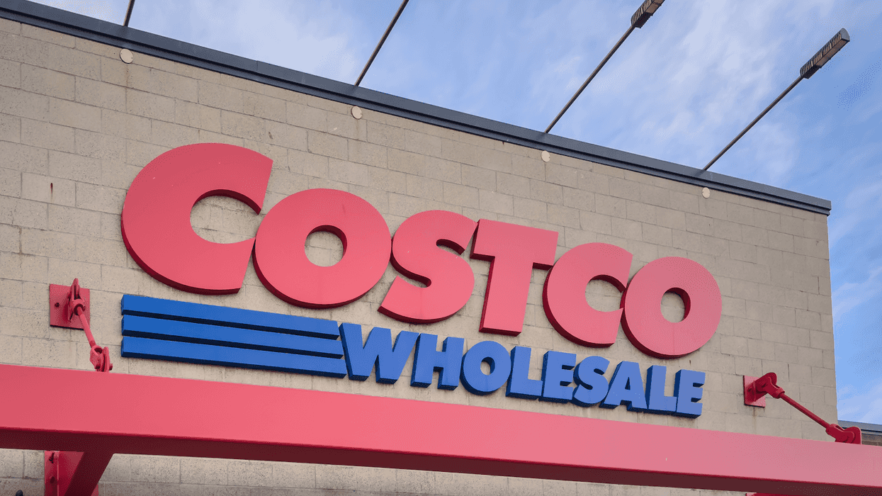 La façade d'un Costco.