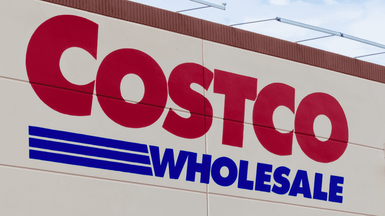 La façade d'un Costco.