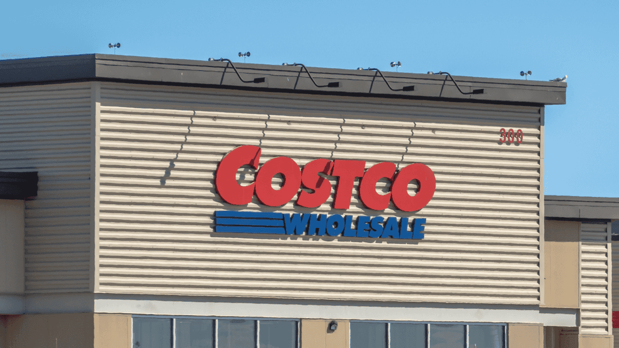 La façade d'un Costco.