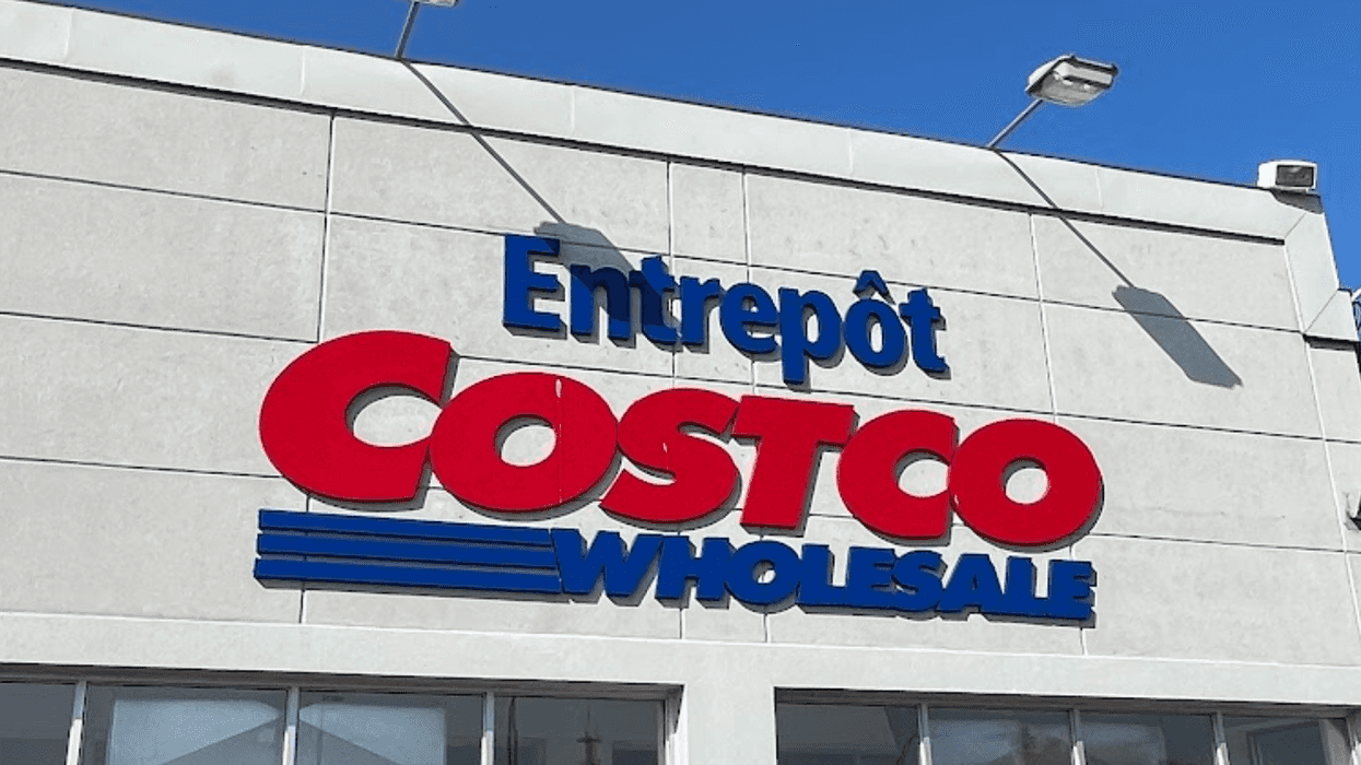 La façade d'un Costco.