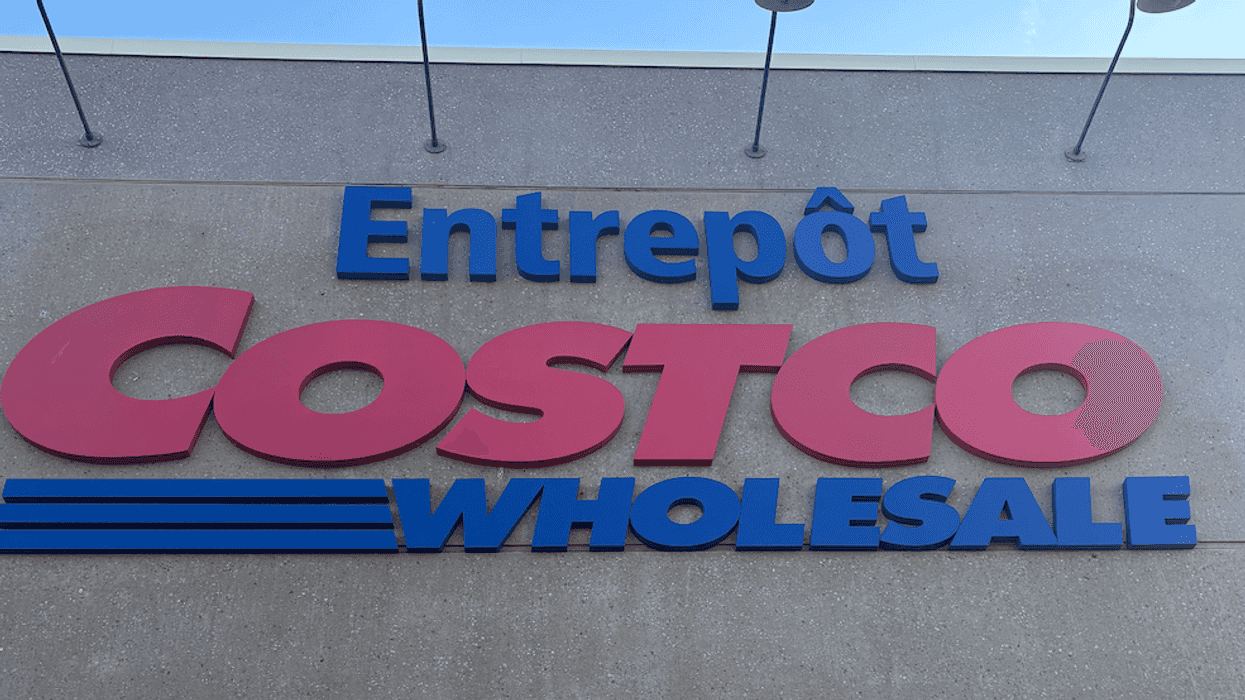 La façade d'un Costco.