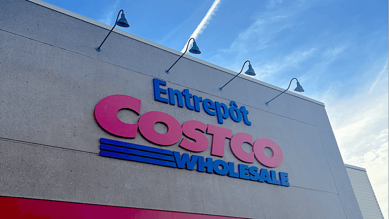 La façade d'un Costco.