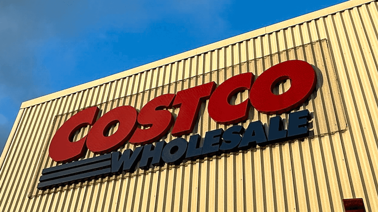 La façade d'un Costco.