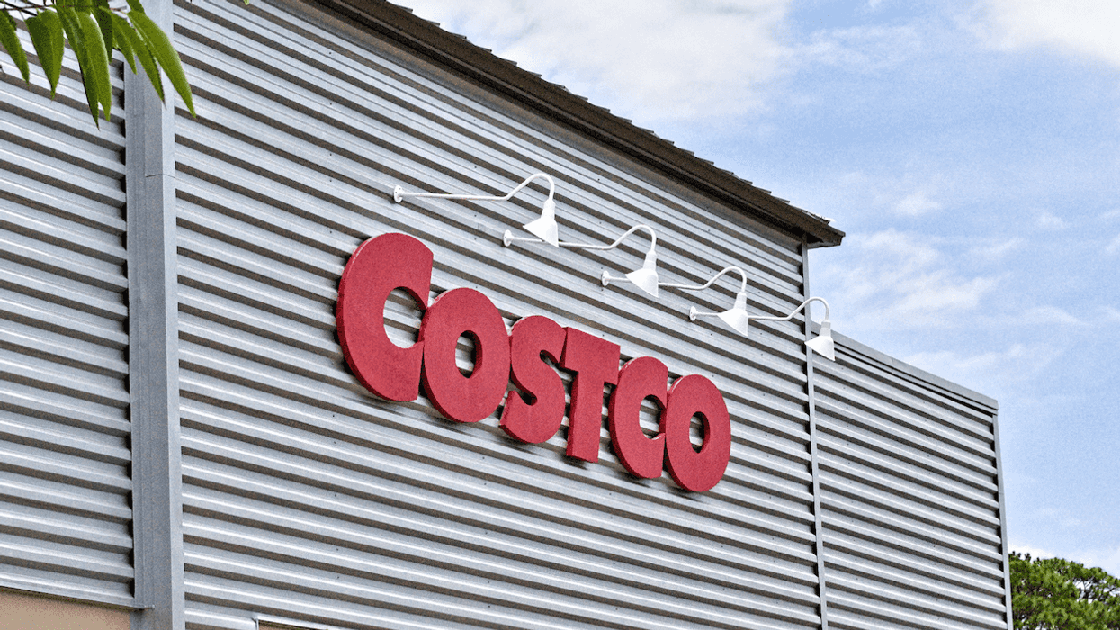 La façade d'un Costco.