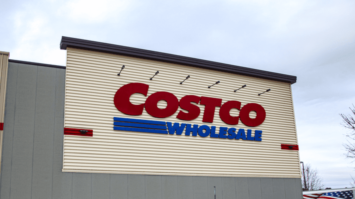 La façade d'un Costco.